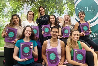 Formação Completa em Pilates Presencial - Grupo de alunas VOLL