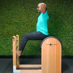 Marlon Bluner em aula no Ladder Barrel